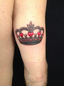 Queen Crown Tattoos Designs, Ideas and Meaning - Tattoos For You