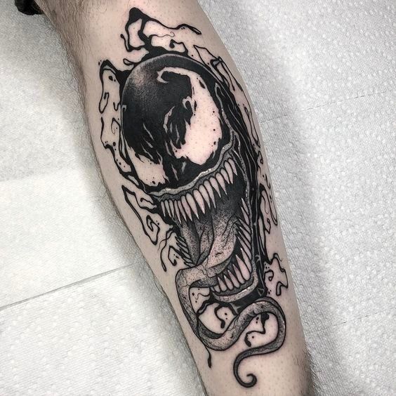 Best Venom Tattoo Ideas for Marvel Enthusiasts