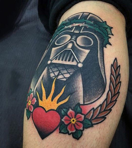 100 Evil Darth Vader Tattoo Designs for Men