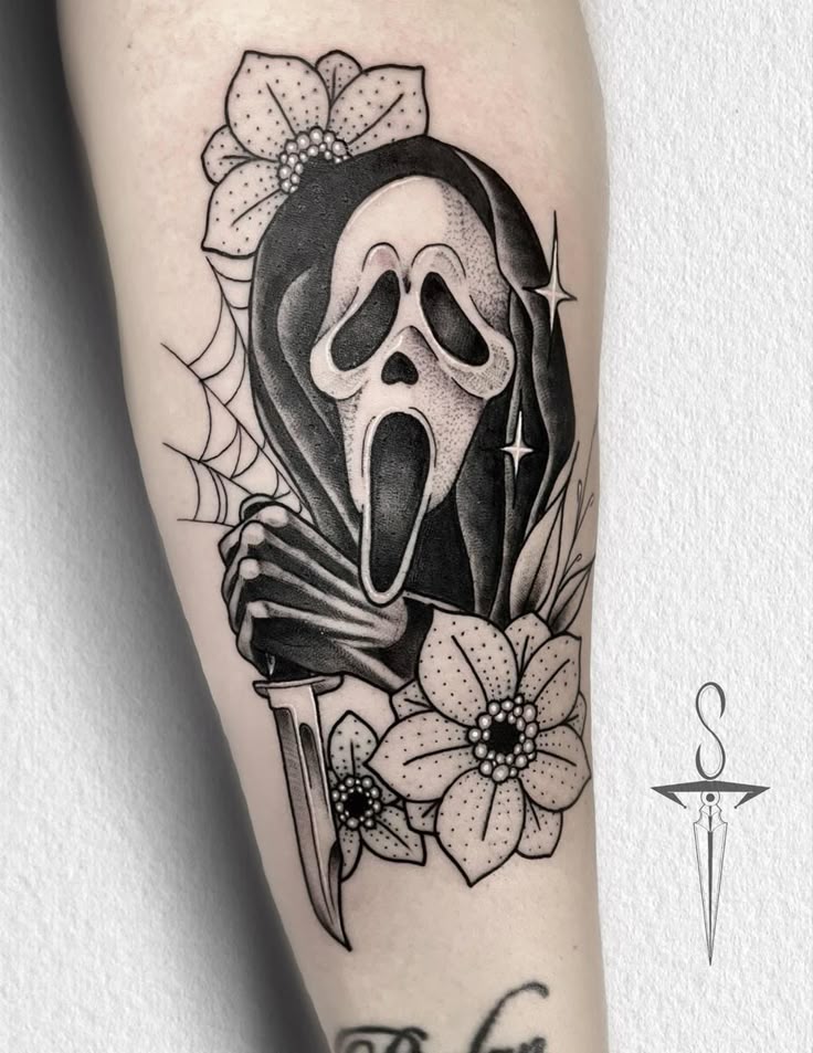 Pin by Noel Hatzinikitas on Toos | Scary tattoos, Movie tattoos, Horror  tattoo