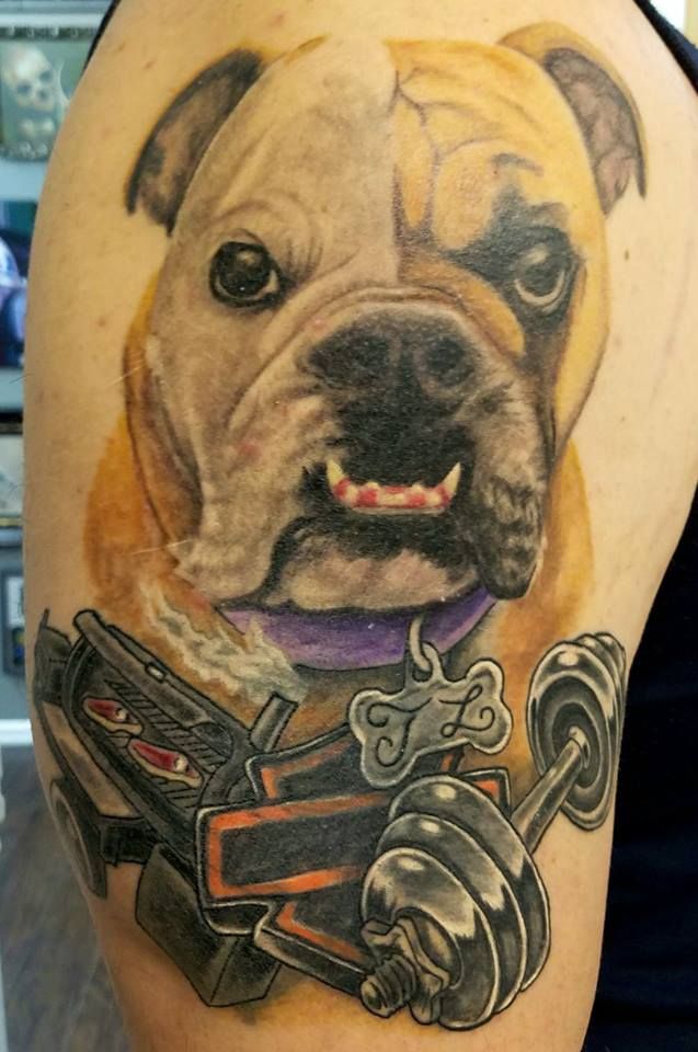 Top 40+ Best English Bulldog Tattoo Ideas And Designs - The Paws