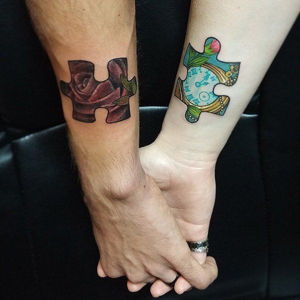 30+ Couple Tattoo Ideas | Art and Design