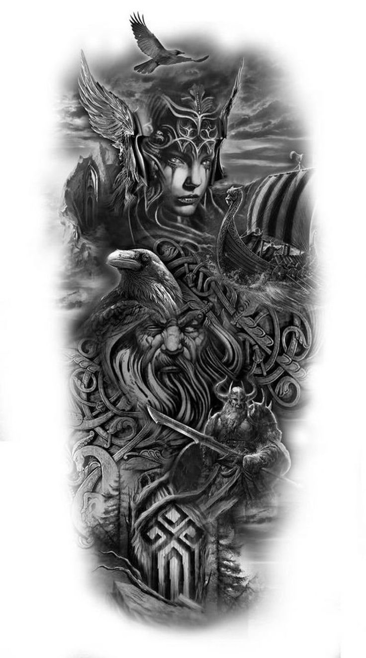 Valkyrie Tattoos Ideas and Meaning ...