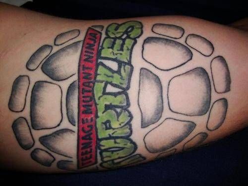 26 Awesome Tattoos Inspired by Teenage Mutant Ninja Turtles