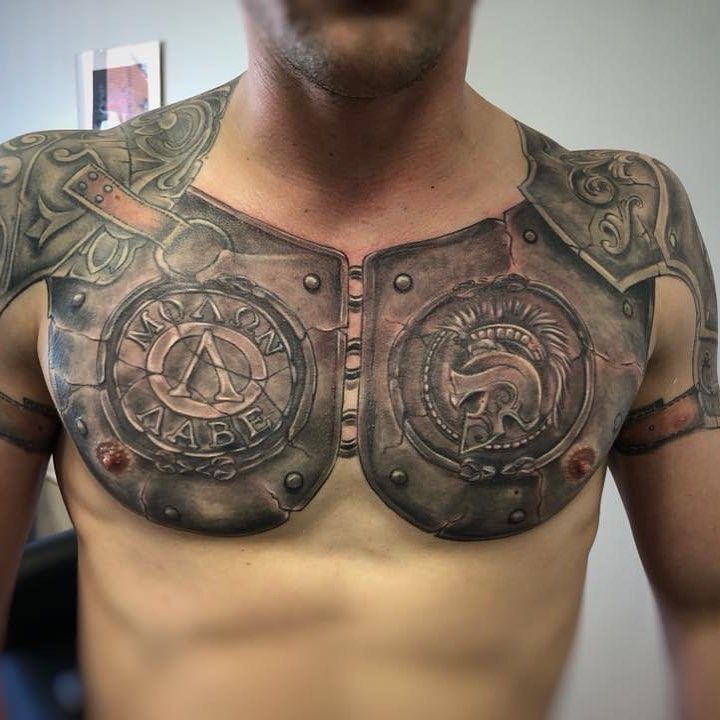 101 Incredible Armor Tattoo Designs You Need to See!