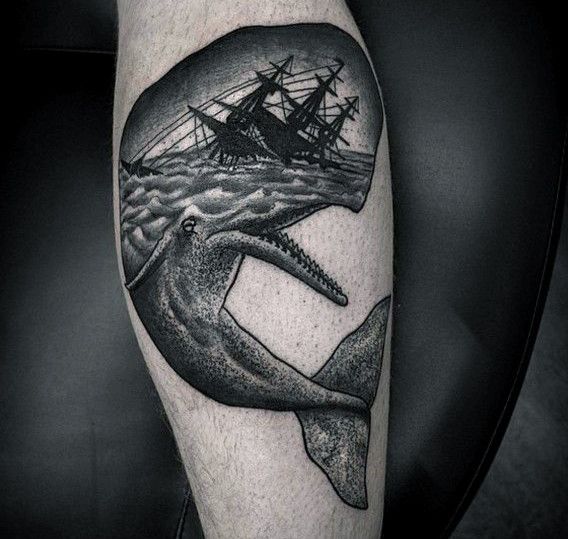 100 Whale Tattoo Designs for Men