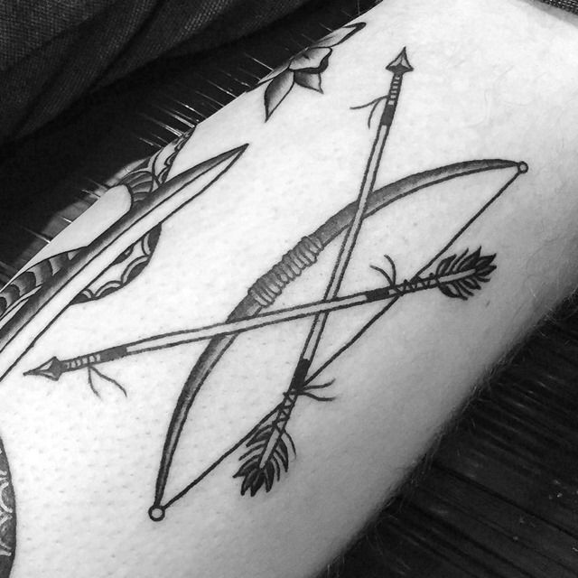 37 Bow And Arrow Tattoo Ideas To Give You Insanely Cool Ink |  Spiritustattoo.com