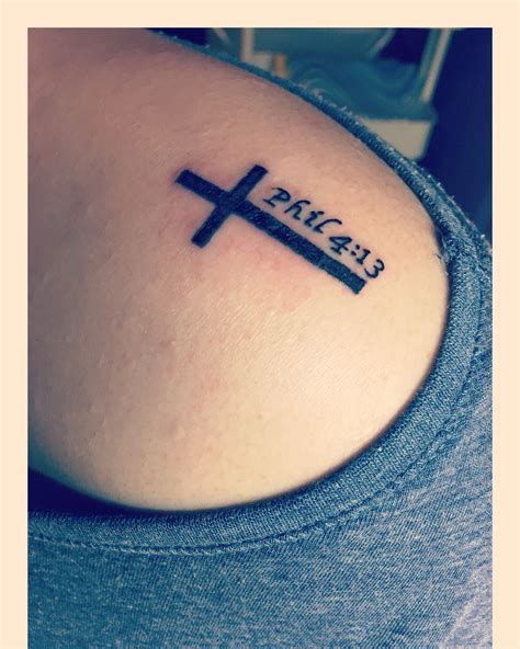 Phillippians 4:13 Tattoo