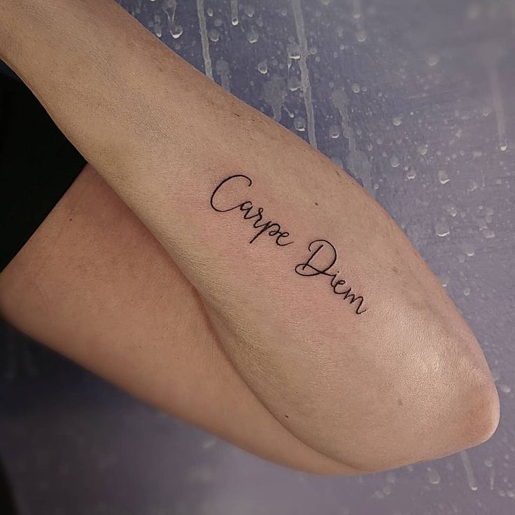 Tattoos, Check more at https://outsons.com/amazing-carpe-diem-tattoo-designs /