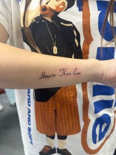 Lovely Billie Eilish Tattoo