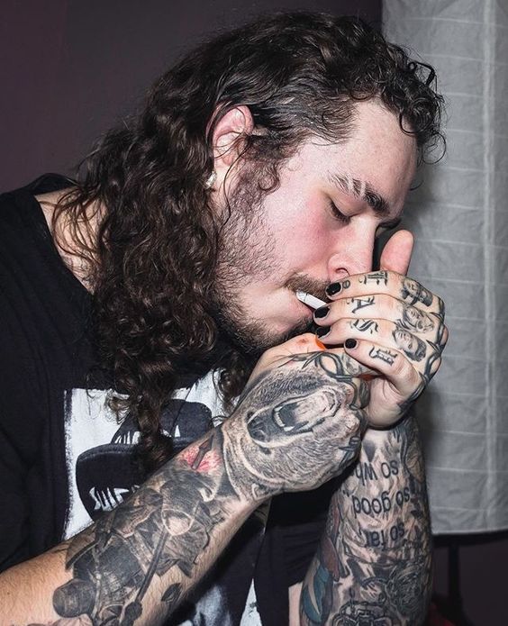 75+ Post Malone Tattoos with Meanings (2024) including New Cool Hidden  Tattoos of Rapper