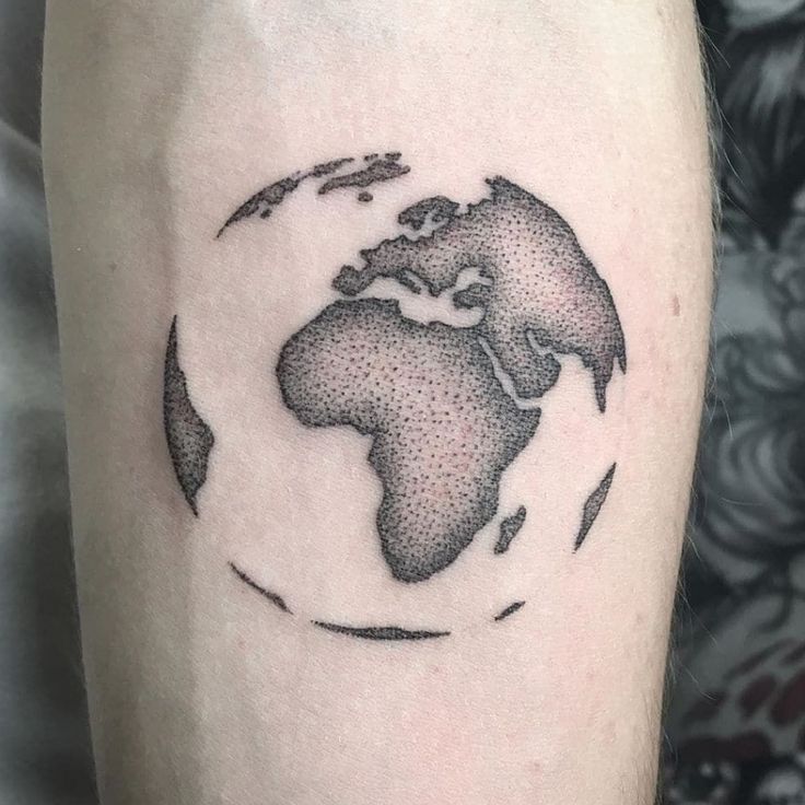 101 Amazing World Map Tattoo Designs You Need To See!