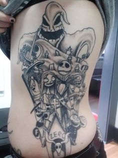 85 Tim Burton Tattoo Sleeve and tim burton tattoo ideas to save today |  sleeve tattoos, nightmare before christmas tattoo, christmas tattoo and more