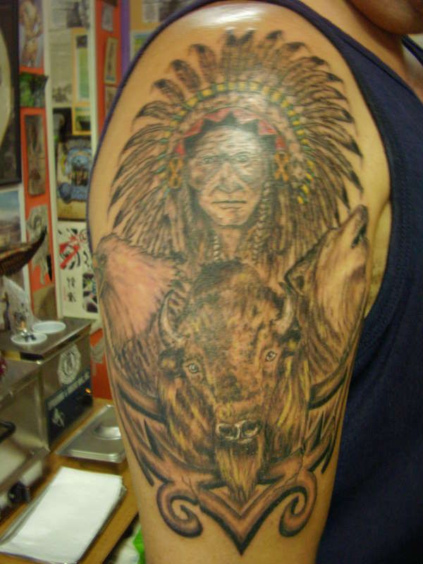 Native American Tattoo Designs And Meanings | Images Of Native American Tattoos  Indian Tattoo Design Ideas & Meaning