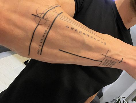 Abandoned Building Tattoo