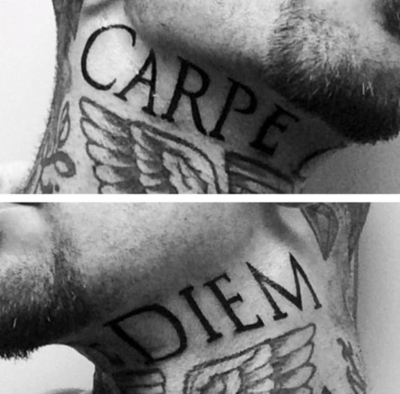 70 Striking Carpe Diem Tattoo Designs for Men