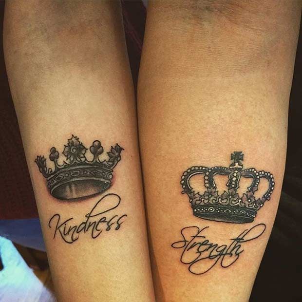51 King and Queen Tattoos for Couples