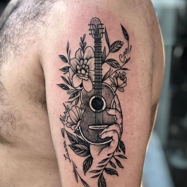 30 Best Guitar Tattoo Ideas - Read This First
