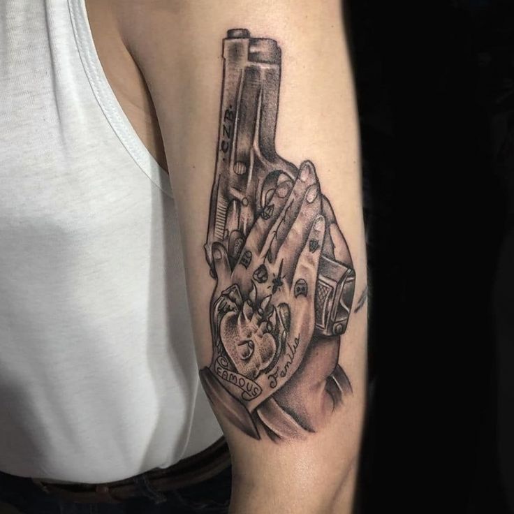 101 Amazing Gun Tattoo Ideas That Will Blow Your Mind!