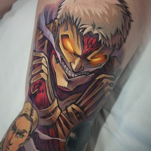 Armored Titan Tattoo