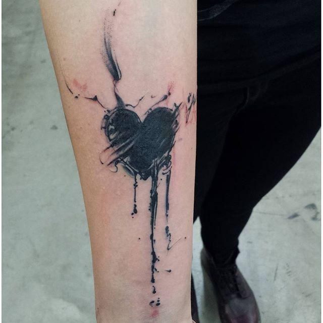Heartbreak tattoo