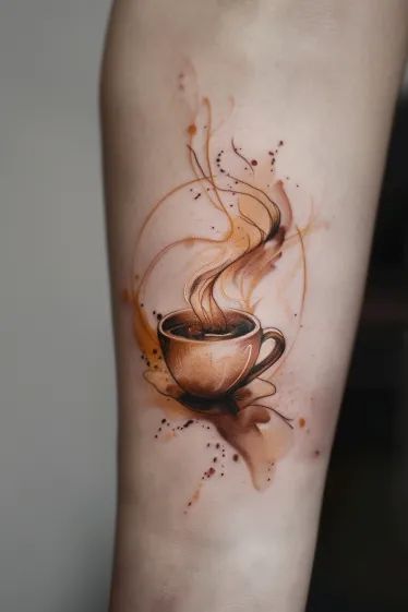 25+ Charming Coffee Tattoo Ideas That Capture the Love for Caffeine