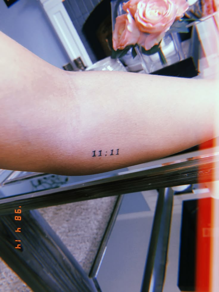 11:11 tattoo