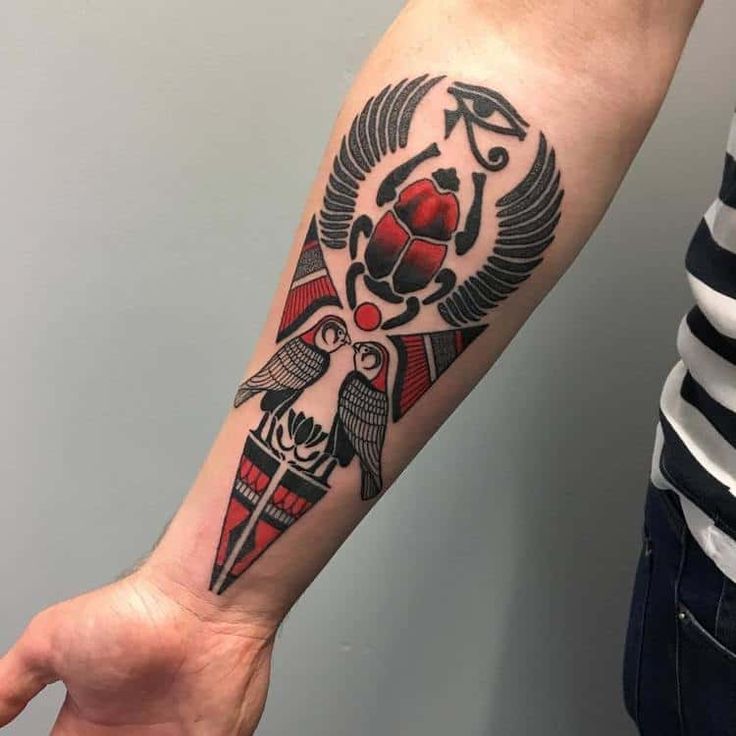 44 Timeless and Meaningful Egyptian Tattoo Designs | TattooAdore