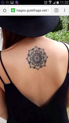 Discover 7 Mandala Tattoo Back and Nepali Tattoo Ideas Ideas | yinyang mandala tattoo, chakra tattoo back of neck, middle of back tattoo and more