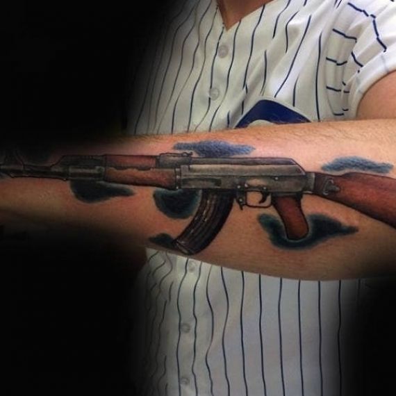 40 AK 47 Tattoo Designs For Men - An Arsenal Of Ideas