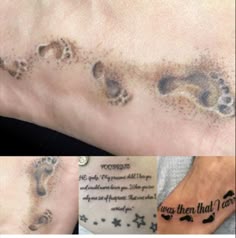 Discover 31 Footprints In the Sand and Poem Tattoo Ideas | prayer tattoo,  child footprint tattoo, surf home decor and more