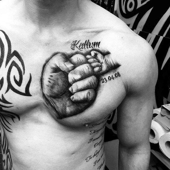 43 Unique Kids Name Tattoos for Men