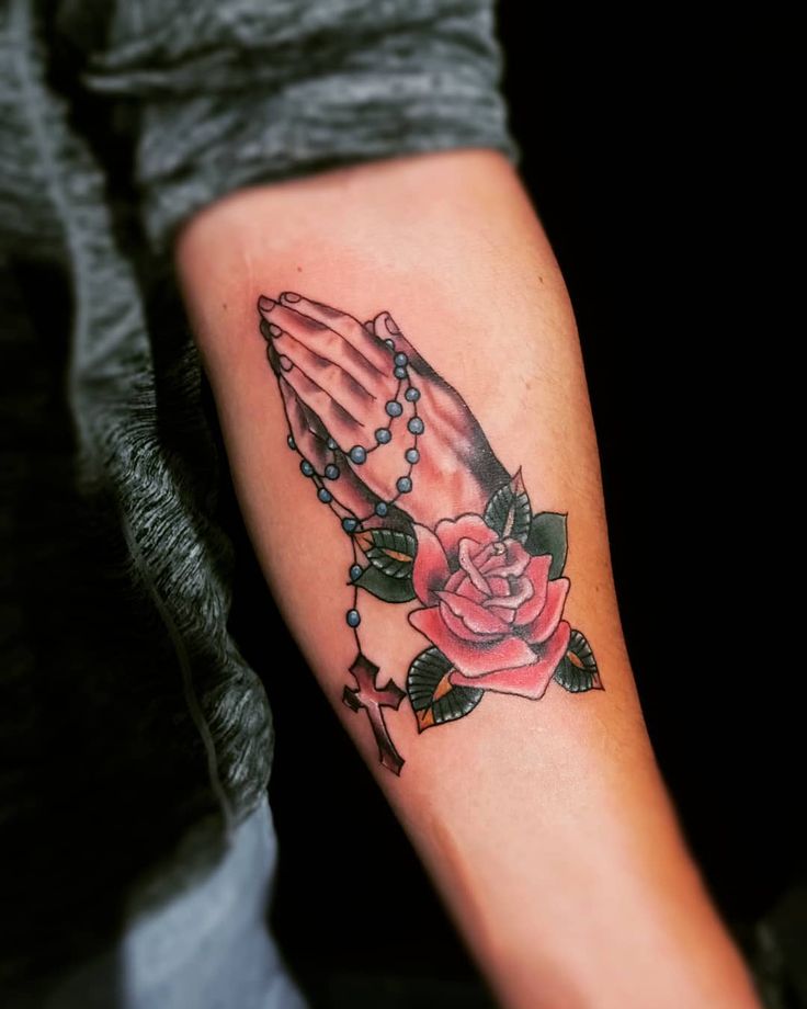 Top 35 Best Praying Hands Tattoo Designs [2023]