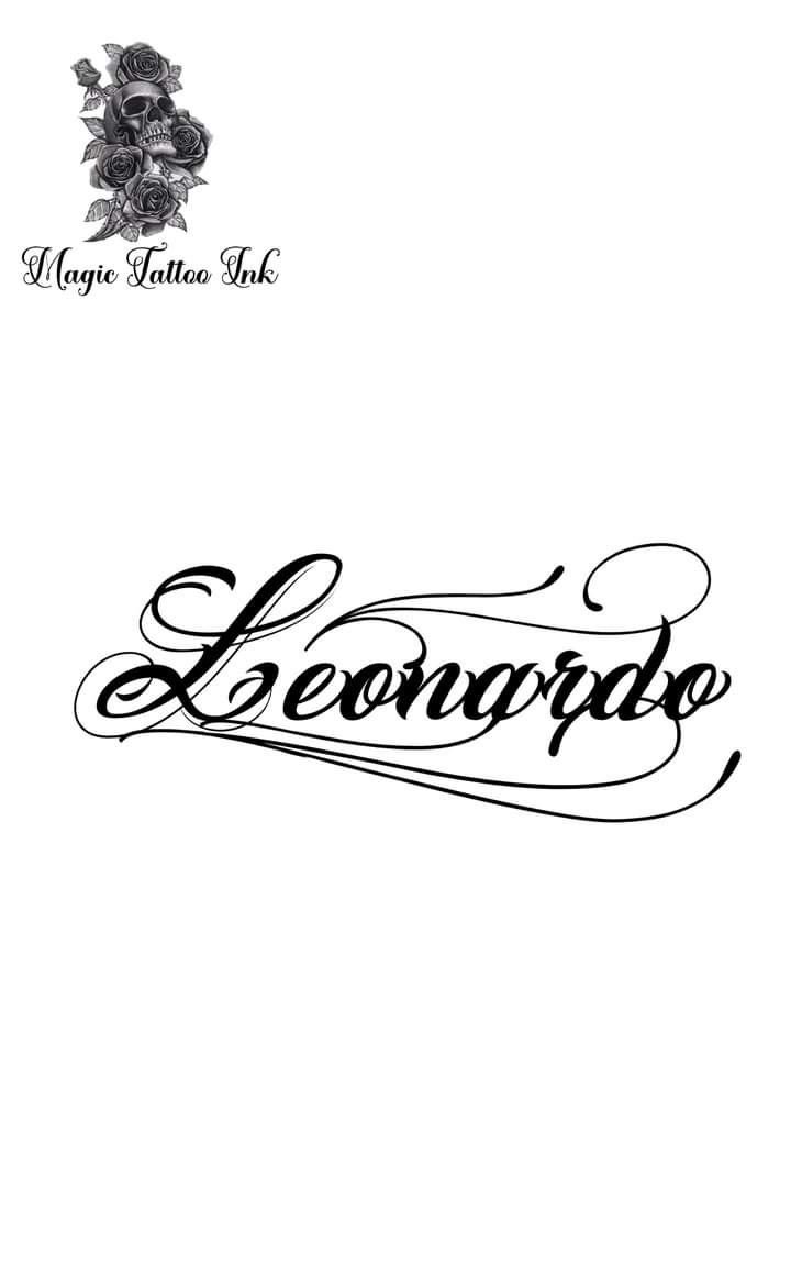 Lettering Leonardo