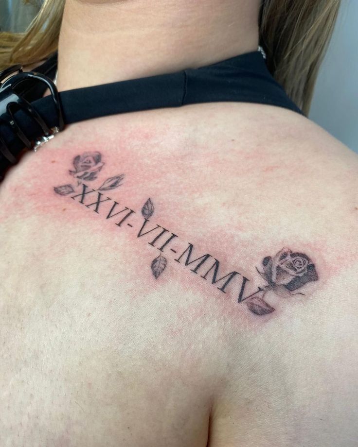 30+ Roman Numerals Tattoo Ideas for Men and Women - AI Tattoo Lab