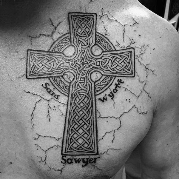 93 Celtic Cross Tattoos for Men