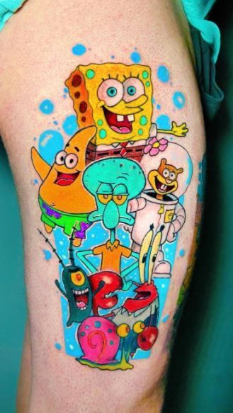 SpongeBob Tattoos