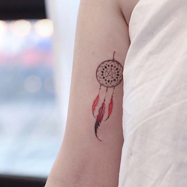 63 Amazing Dream Catcher Tattoo Ideas