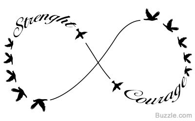 Awesome Courage and Strength Tattoo Ideas