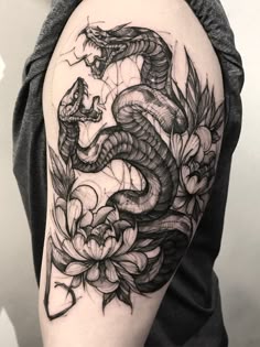 Discover 9 Hydra Tattoo and Hydra Monster Ideas | medieval dragon black and  white, pinterest snake tattoo, mythical beast and more