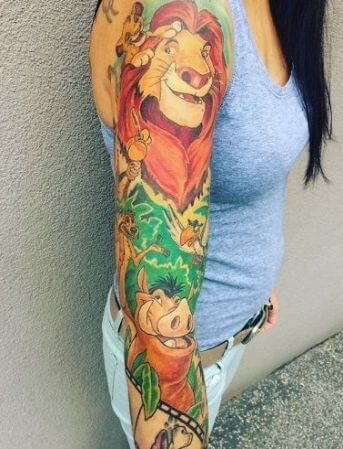 35+ Best Lion King Tattoo Ideas