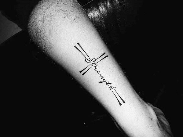 37 Simple Christian Tattoos for Men