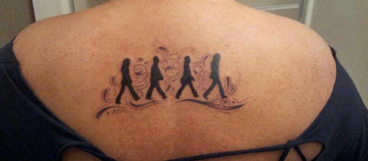 My new Beatles, Abbey Road tattoo!! So in love with this tattoo!