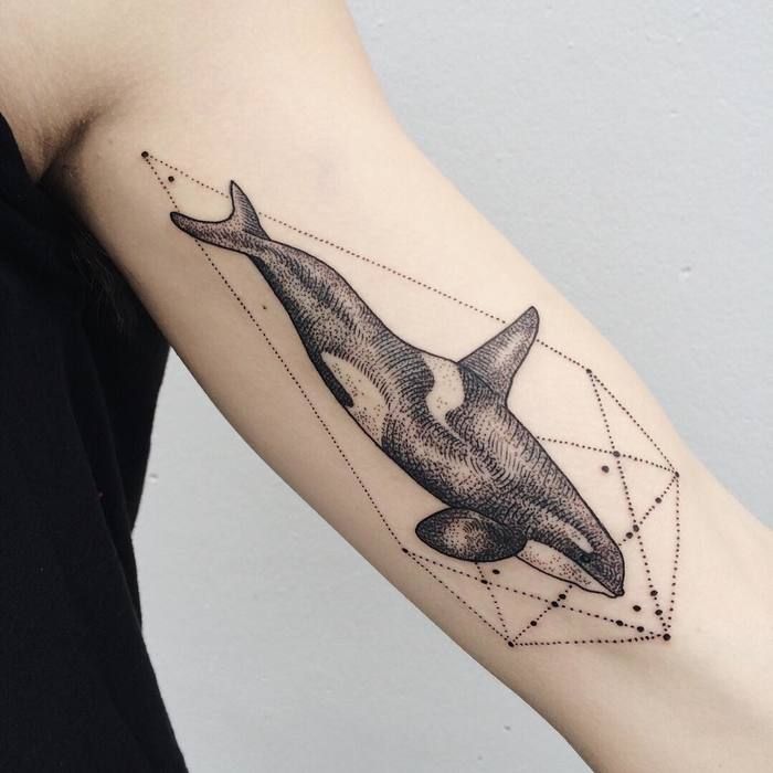 30 Incredible Killer Whale Tattoo Designs with Meanings - Page 2 of 3 - TattooBloq