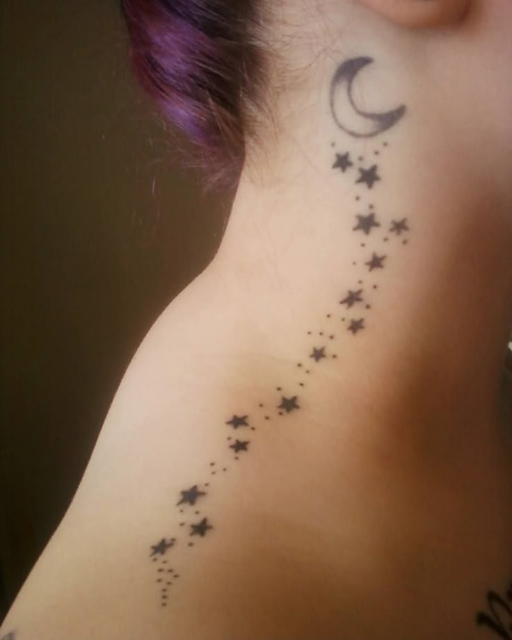 31 Moon and Stars Tattoos With Symbolic Meanings - TattoosWin