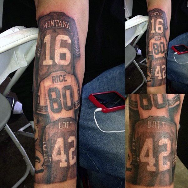 70 Cool Football Tattoos for Men