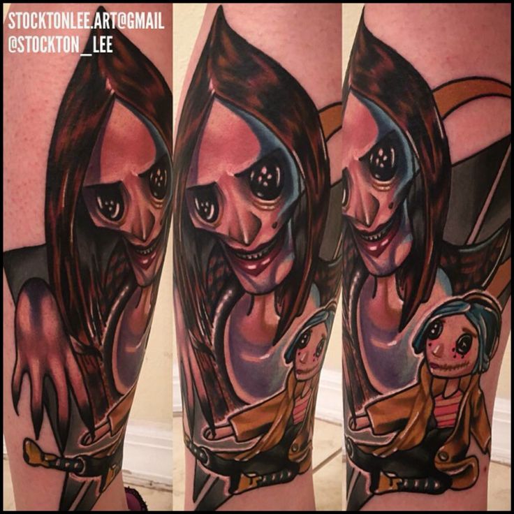 Coraline tattoo