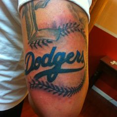 Discover 35 Dodger Tattoos and Baseball Tattoos Ideas | dodgers skull tattoo, la dodgers tattoo sleeve, dodgers hand tattoo and more