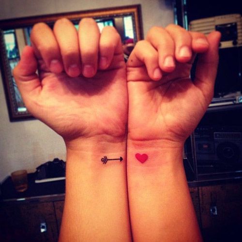 20 Most Beautiful Couple Tattoo Designs That You Love Forever!