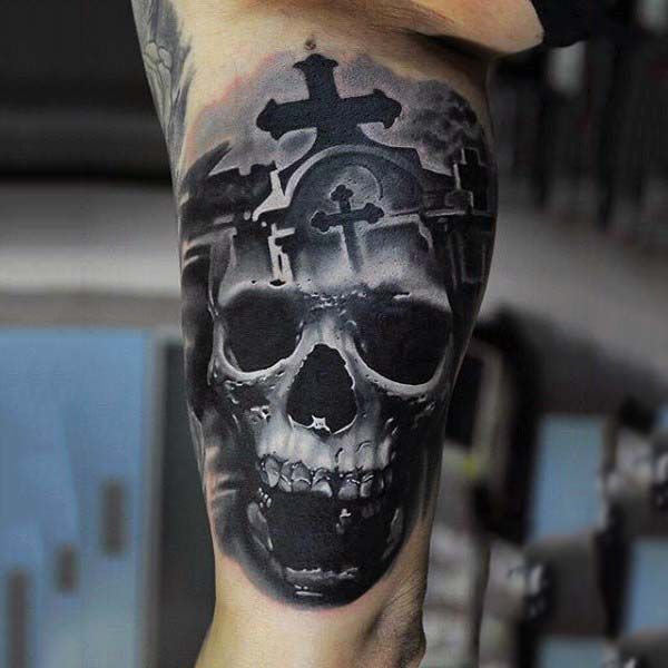 50 Great Tombstone Tattoos for Men